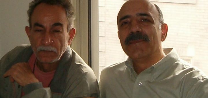 ماسیس عزیزخانیان (چپ) و سعید یوسف، 2007، شیکاگو